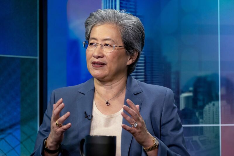 Image for the Tweet beginning: $AMD CEO Lisa Su said